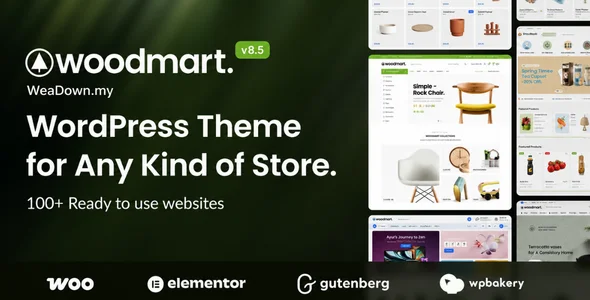 WoodMart E-Ticaret Teması