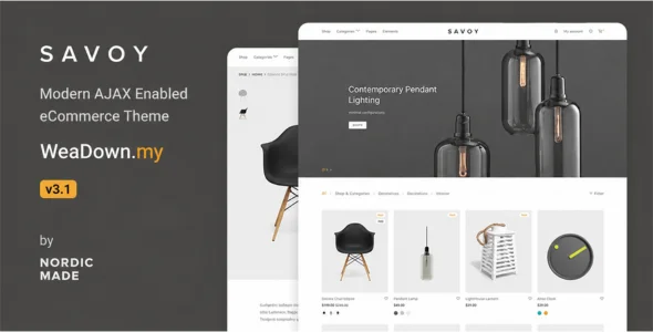 Savoy E-Ticaret Teması