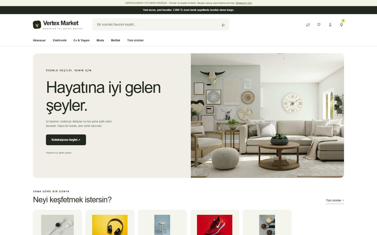 Vertex Commerce – Multi-Category WooCommerce Theme