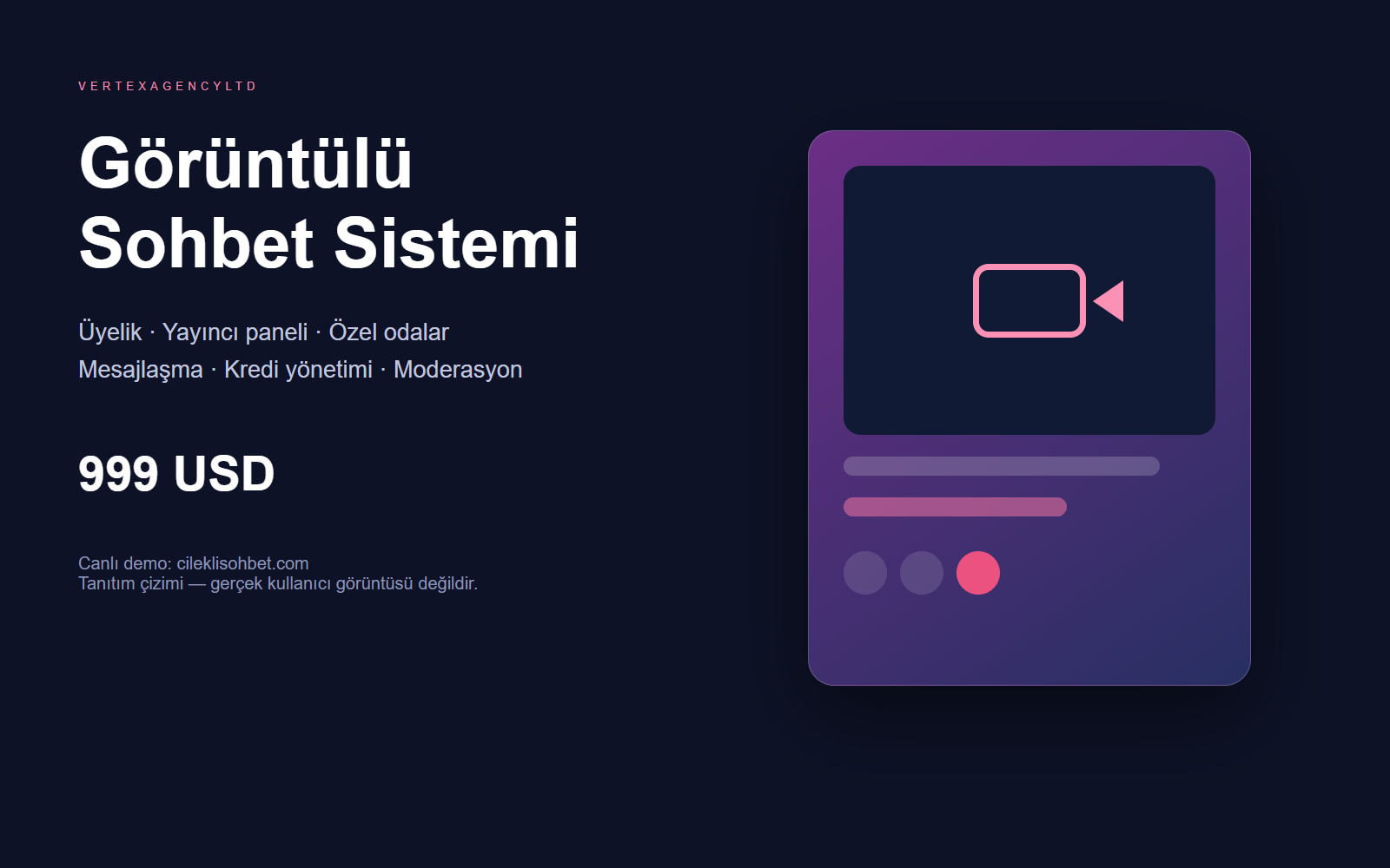 Vertex Video Chat System